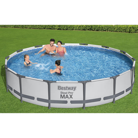 Bestway MAX 14' x 33" Round Above Ground Pool Set