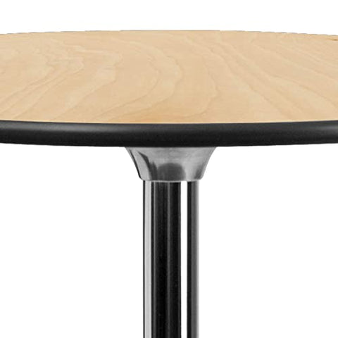 Flash Furniture Lars 36'' Round Wood Cocktail Table