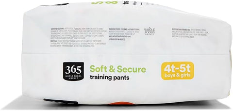 365 BY WHOLE FOODS MARKET Unisex 4T-5T Training Pants - 18 Count Pack