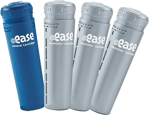 FROG @Ease Mineral Cartridge + SmartChlor Cartridges for Hot Tub Sanitizer