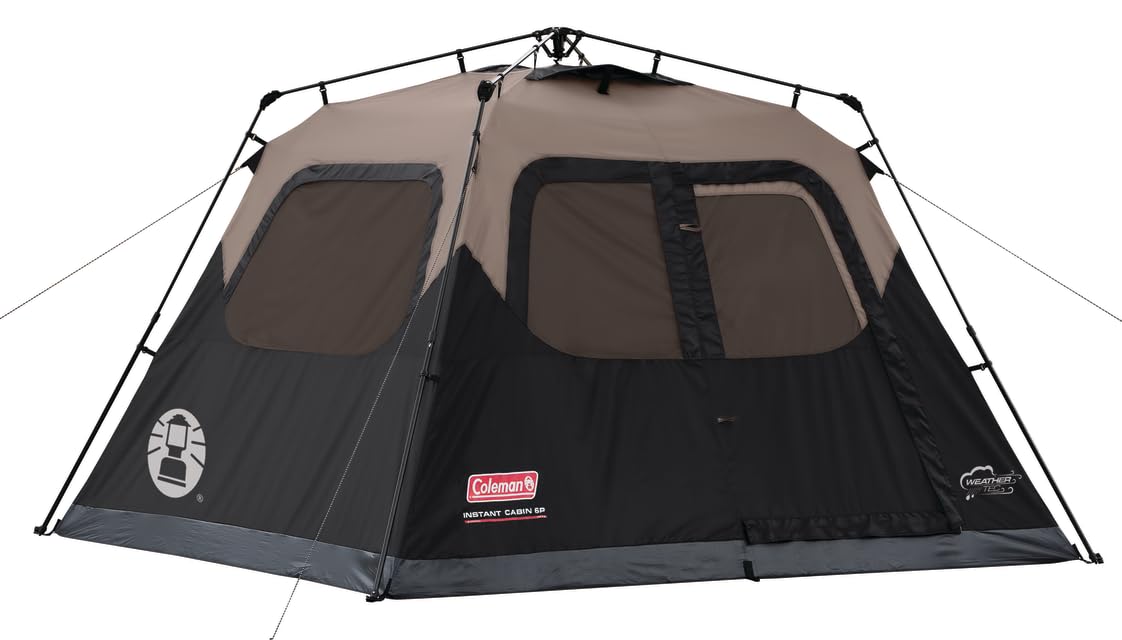 Coleman 4 Person Weatherproof Camping Tent