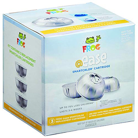 FROG @ease Floating Sanitizing System plus SmartChlor Cartridge 3 Pack