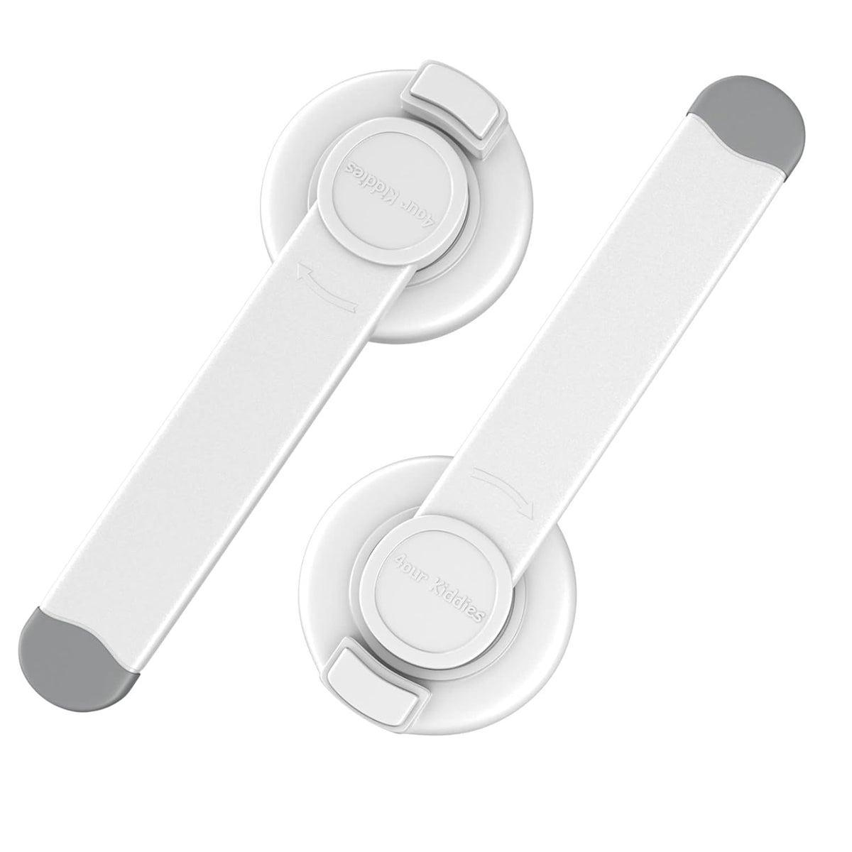 4OUR KIDDIES Baby Toilet Lock (2 Pack) - Child Safety Solution