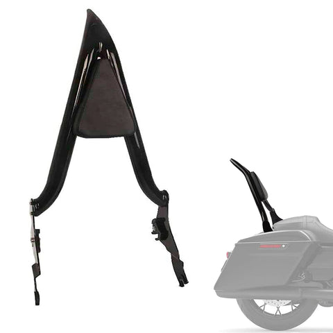 26" Height Black Sissy Bar Compatible for Harley Davidson Touring Models