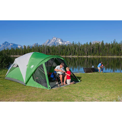 Coleman 6/8 Person Weatherproof Screened Camping Tent