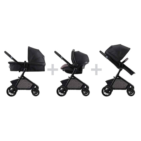 EVENFLO Versatile Lightweight Pivot Travel System with Safe Infant Car Seat