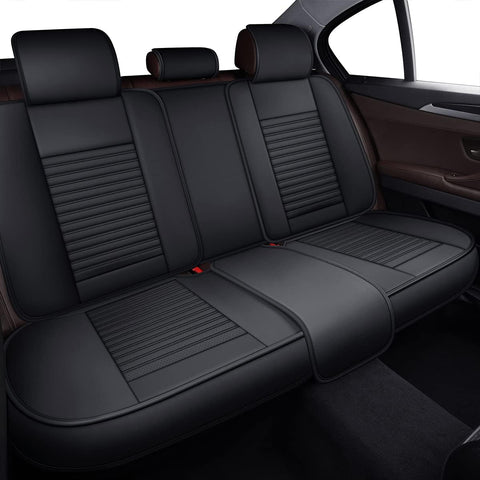 LINGVIDO Luxurious Waterproof Breathable Leather Seat Covers