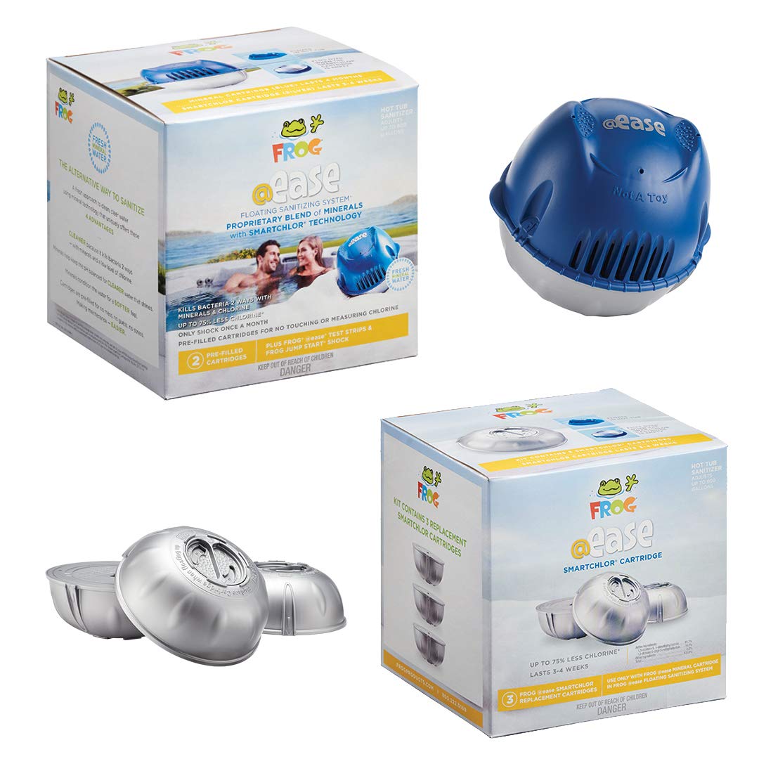 FROG @ease Floating Sanitizing System plus SmartChlor Cartridge 3 Pack