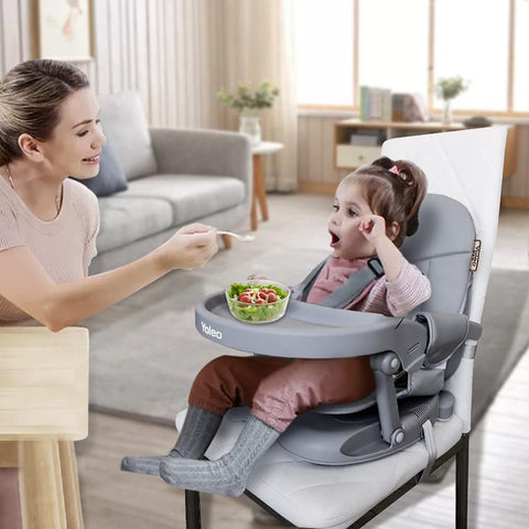 YOLEO High Chair for Toddlers - Folding Portable Booster Seat