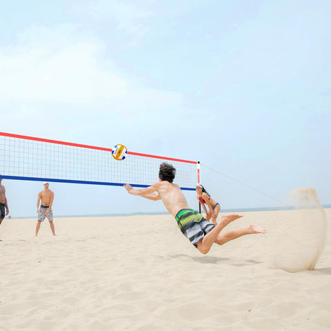 SKEERY Outdoor Heavy Duty Volleyball Net Set