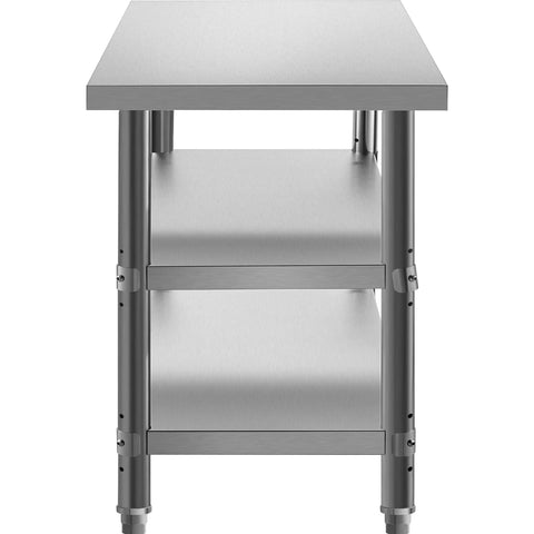 VEVOR 48x18x33 in Commercial Stainless Steel Table