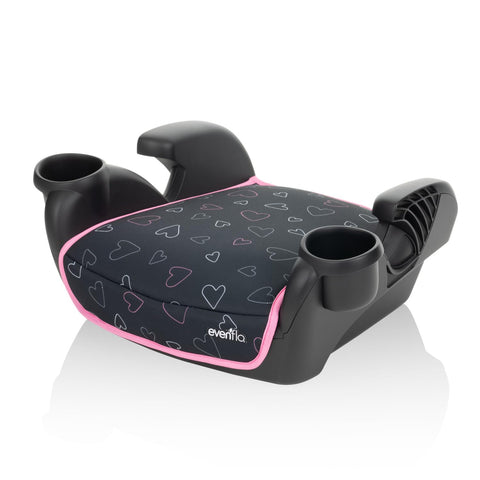 EVENFLO Gotime No Back Booster Car Seat - Amore Pink