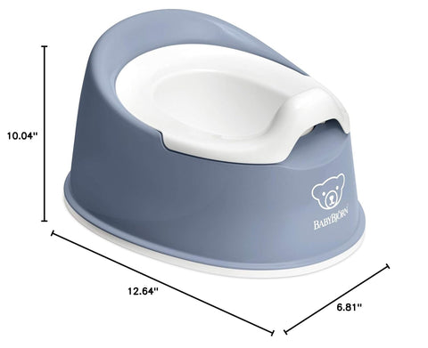 BABYBJÖRN Smart Potty - Deep Blue/White Portable Toilet