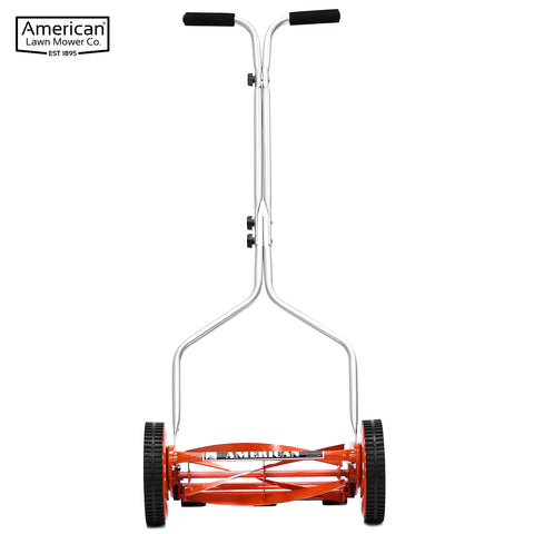 14-Inch 4-Blade Push Reel Lawn Mower