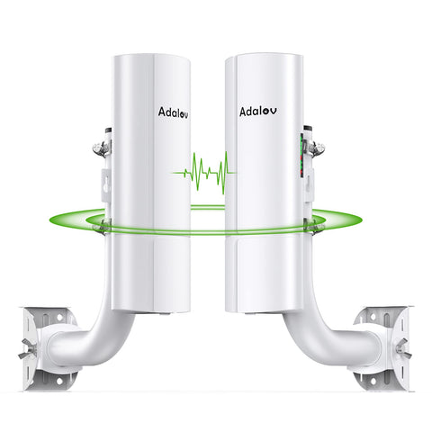 AdaLov Gigabit Wireless Bridge with Mounts