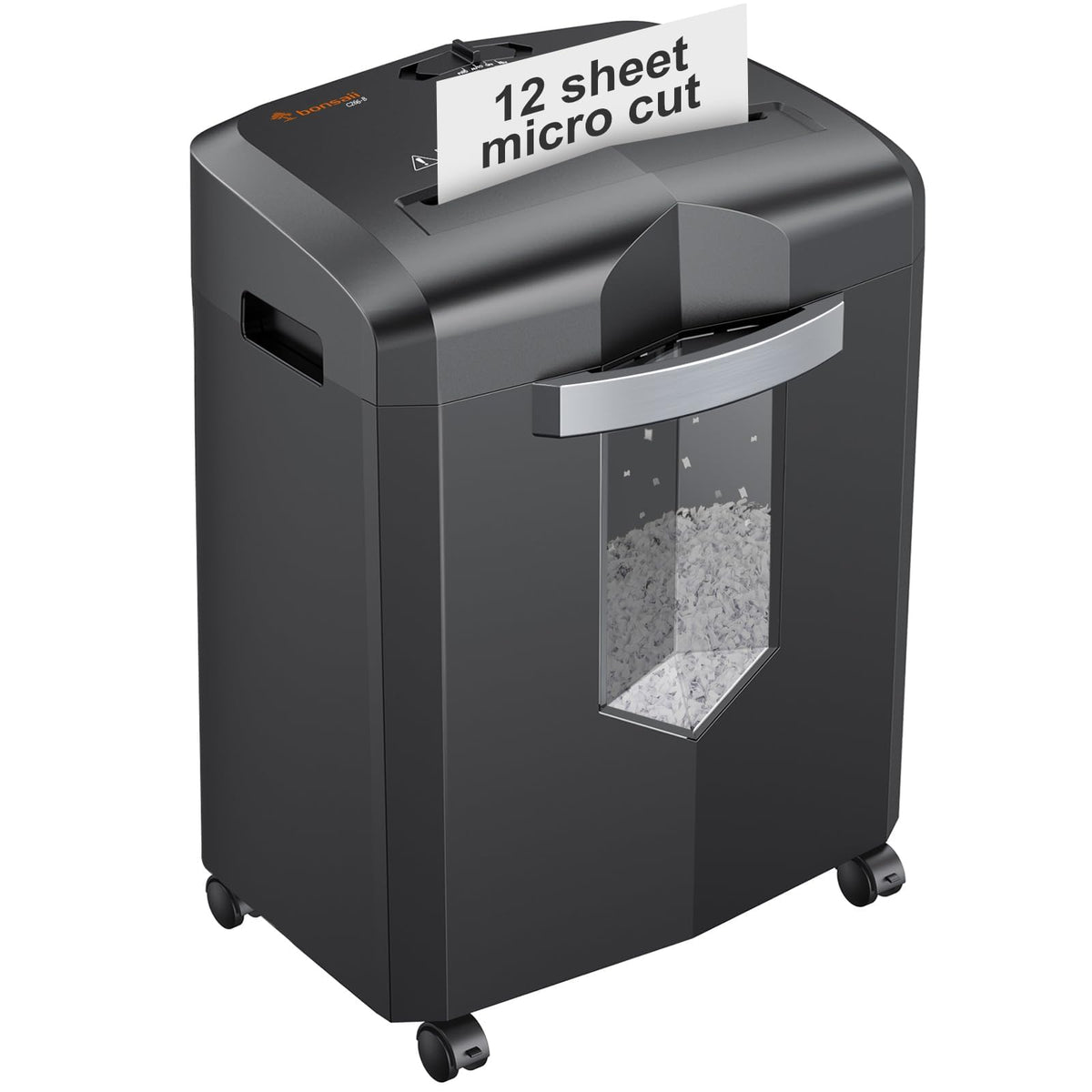 Bonsaii 12-Sheet Micro Cut Shredders for Home Office