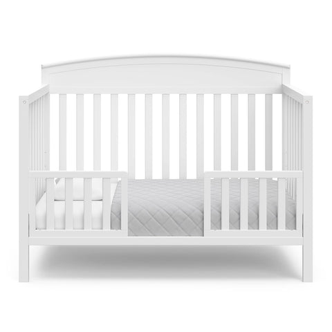 GRACO Elegant Versatile Benton 5-in-1 Convertible Crib White