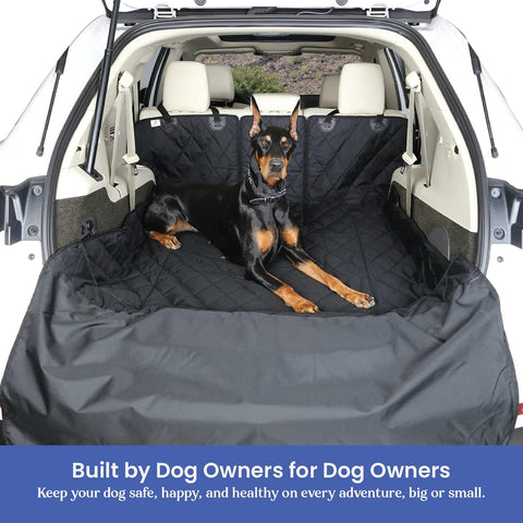 4KNINES Durable Black SUV Cargo Liner for Fold Down Seats