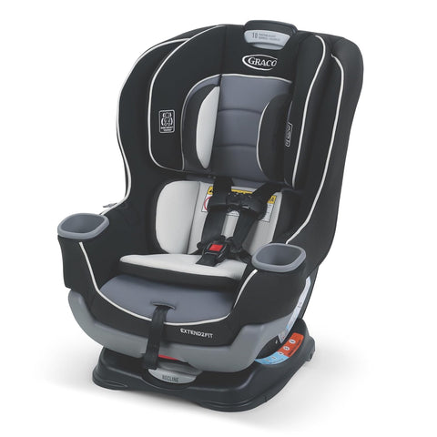 GRACO Versatile Safe Extend2Fit Convertible Car Seat Gotham