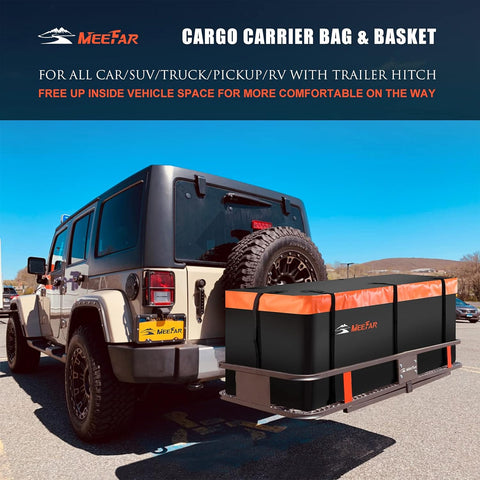 MEEFAR Durable Versatile MeeFar Folding Cargo Carrier Bundle