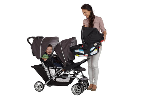 GRACO Glacier DuoGlider Sleek Versatile Click Connect Stroller