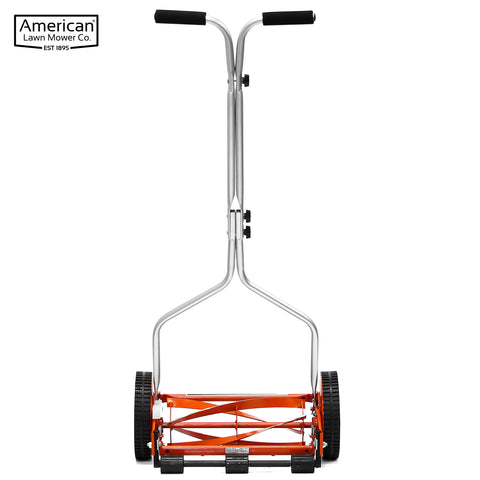 14-Inch 4-Blade Push Reel Lawn Mower