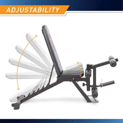 Marcy Adjustable 6 Position Utility Bench