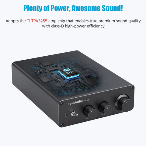 Fosi Audio 600W Power Amplifier Home Audio