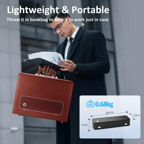 Gloryang Inkless Wireless Thermal Printer