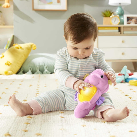 FISHER-PRICE Soothe & Glow Seahorse - Musical Baby Toy