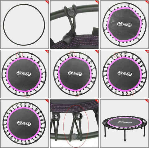 Newan 40" Silent Mini Fitness Trampoline