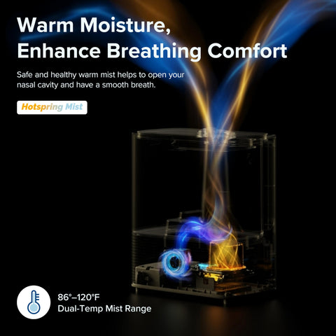 LEVOIT Smart Warm and Cool Mist Air Humidifier