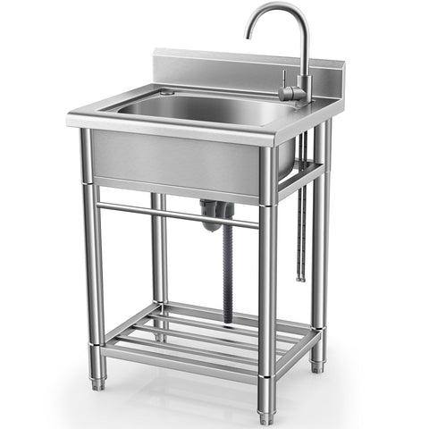 Worcest Utility Sink Free Standing Single Bowl Kitchen Sink