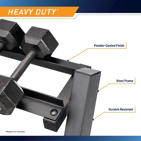 Marcy 3-Tier Weight Storage Organizer Racks for Dumbbells