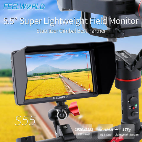 FEELWORLD S55 5.5 inch Camera DSLR Field Monitor