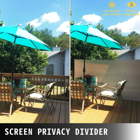 VEVOR Retractable Side Awning, Outdoor Privacy Screen