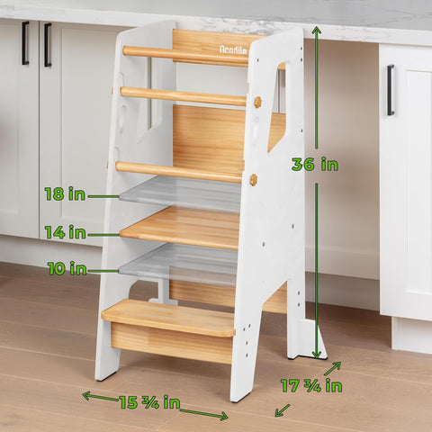 OCODILE Safe Montessori Standing Tower for Toddler Learning