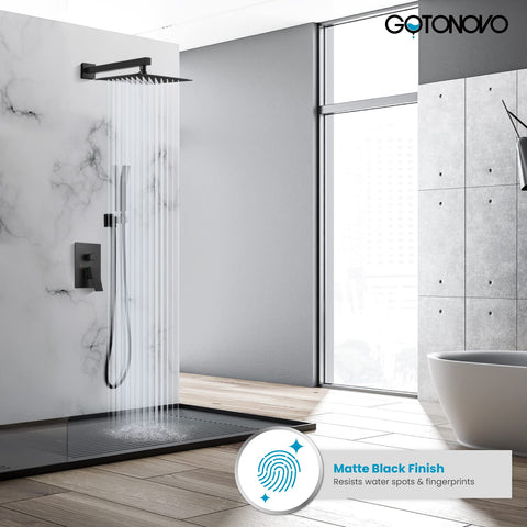 gotonovo Rainfall Bathroom Shower System