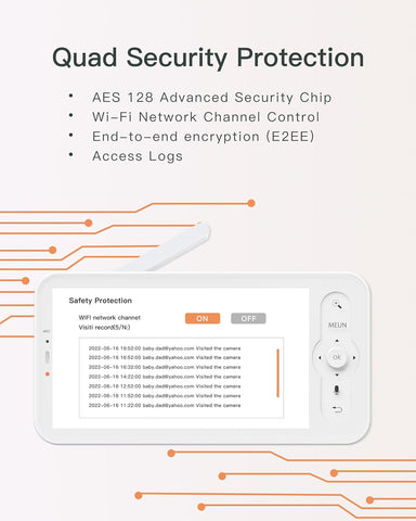 ARENTI Video Baby Monitor with Camera & Audio System