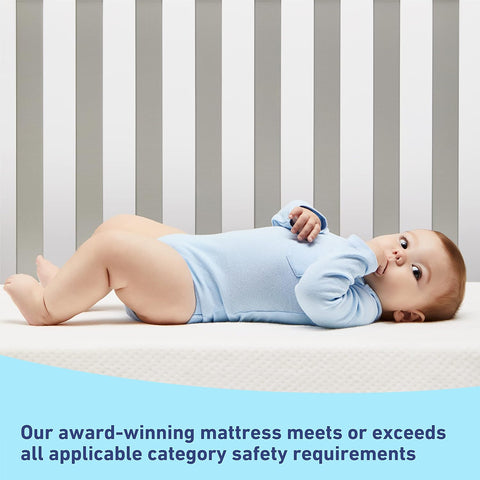 GRACO Premium Crib & Toddler Mattress - Waterproof & Certified