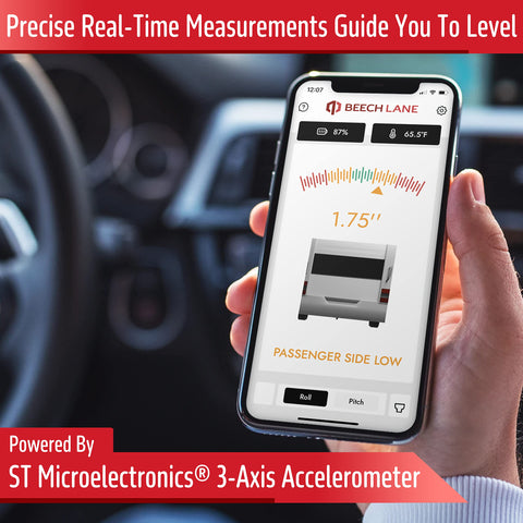 Beech Lane Wireless RV Leveling System With Real-Time Measurements