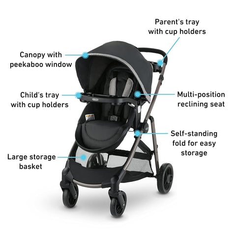 GRACO Versatile Stylish Modes Element Travel System