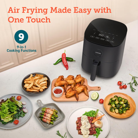 COSORI Pro LE 5-Qt Compact Airfryer, UP to 450℉