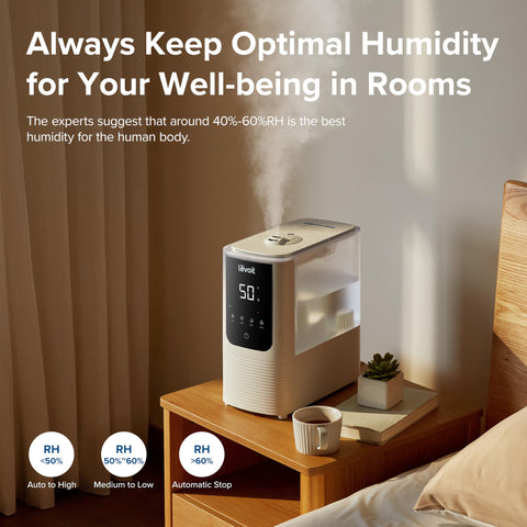 LEVOIT Smart Warm and Cool Mist Air Humidifier