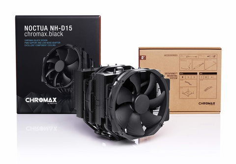 Noctua NH-D15 chromax.Black, Dual-Tower CPU Cooler