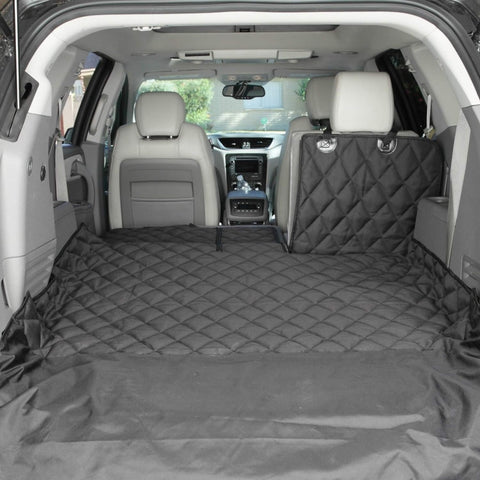 4KNINES Durable Heavy-Duty Black SUV Cargo Liner for Seats