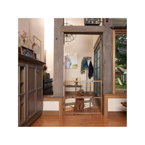 EVENFLO Position & Lock Baby Gate - Pressure-Mounted 50"W X 32"H