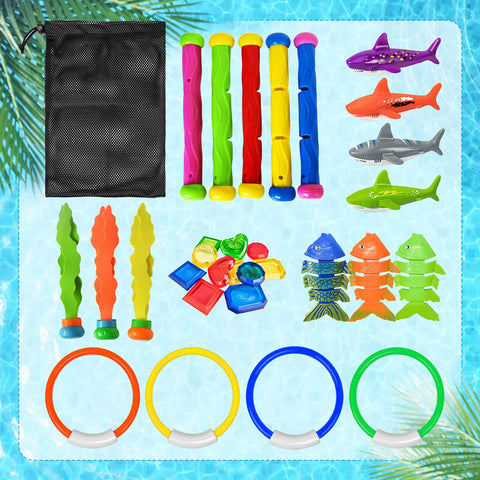 31 PCS Swimming Pool Toys for Kids Teens