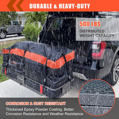 MEEFAR Durable Versatile MeeFar Folding Cargo Carrier Bundle