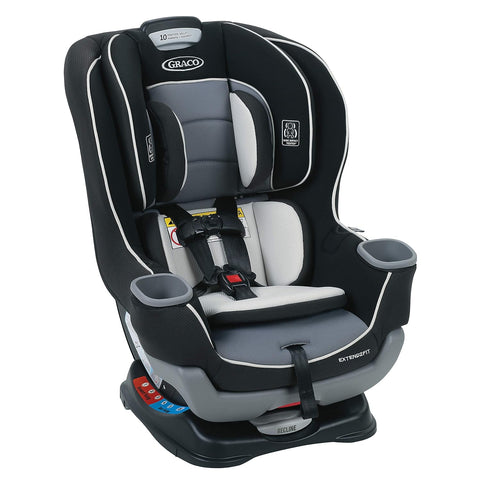 GRACO Versatile Safe Extend2Fit Convertible Car Seat Gotham